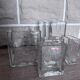 Set de 5 vases vintage en cristal – Cristal Tallin