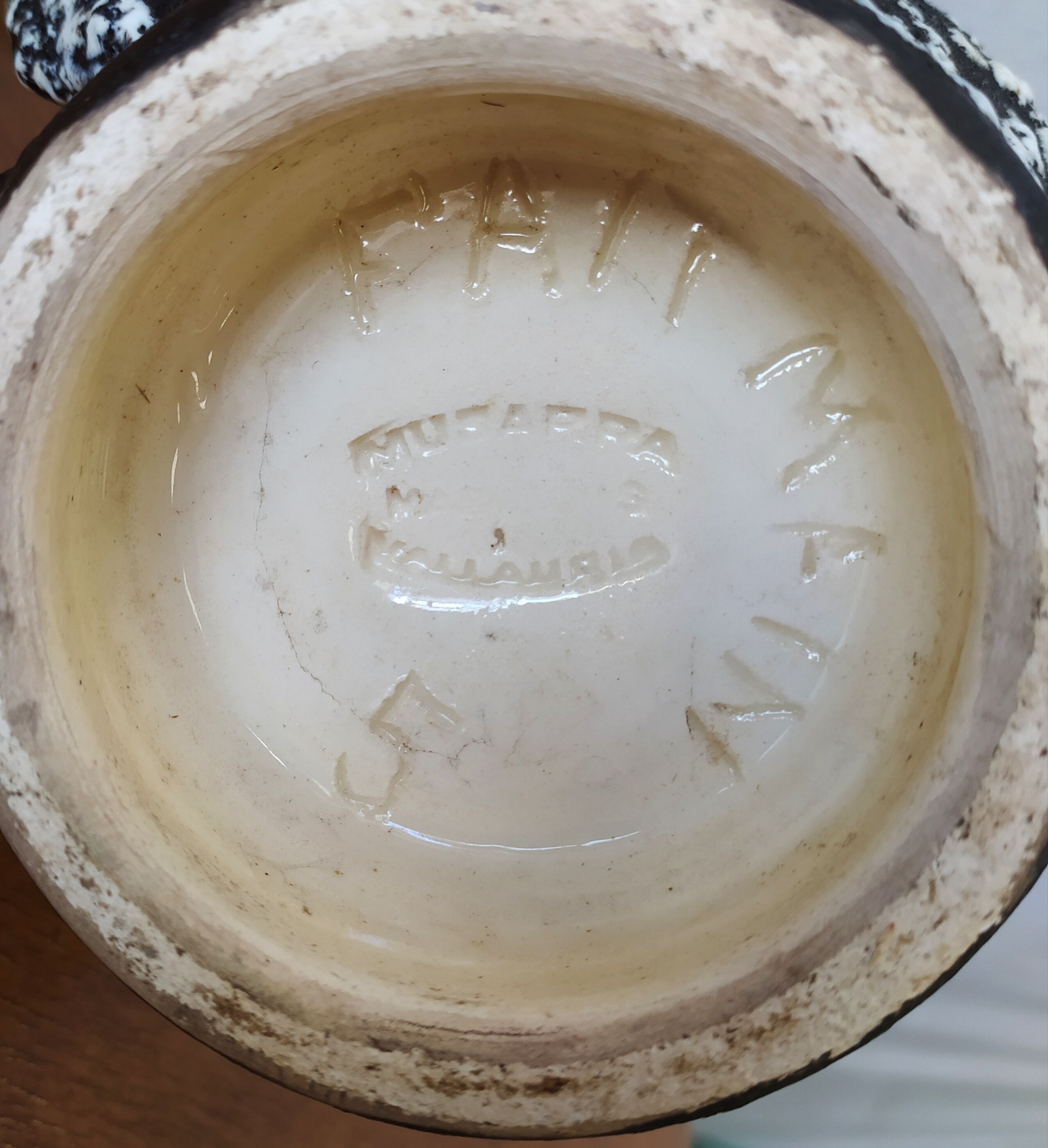 Vallauris Musarra Mabyjo's ceramic pitcher