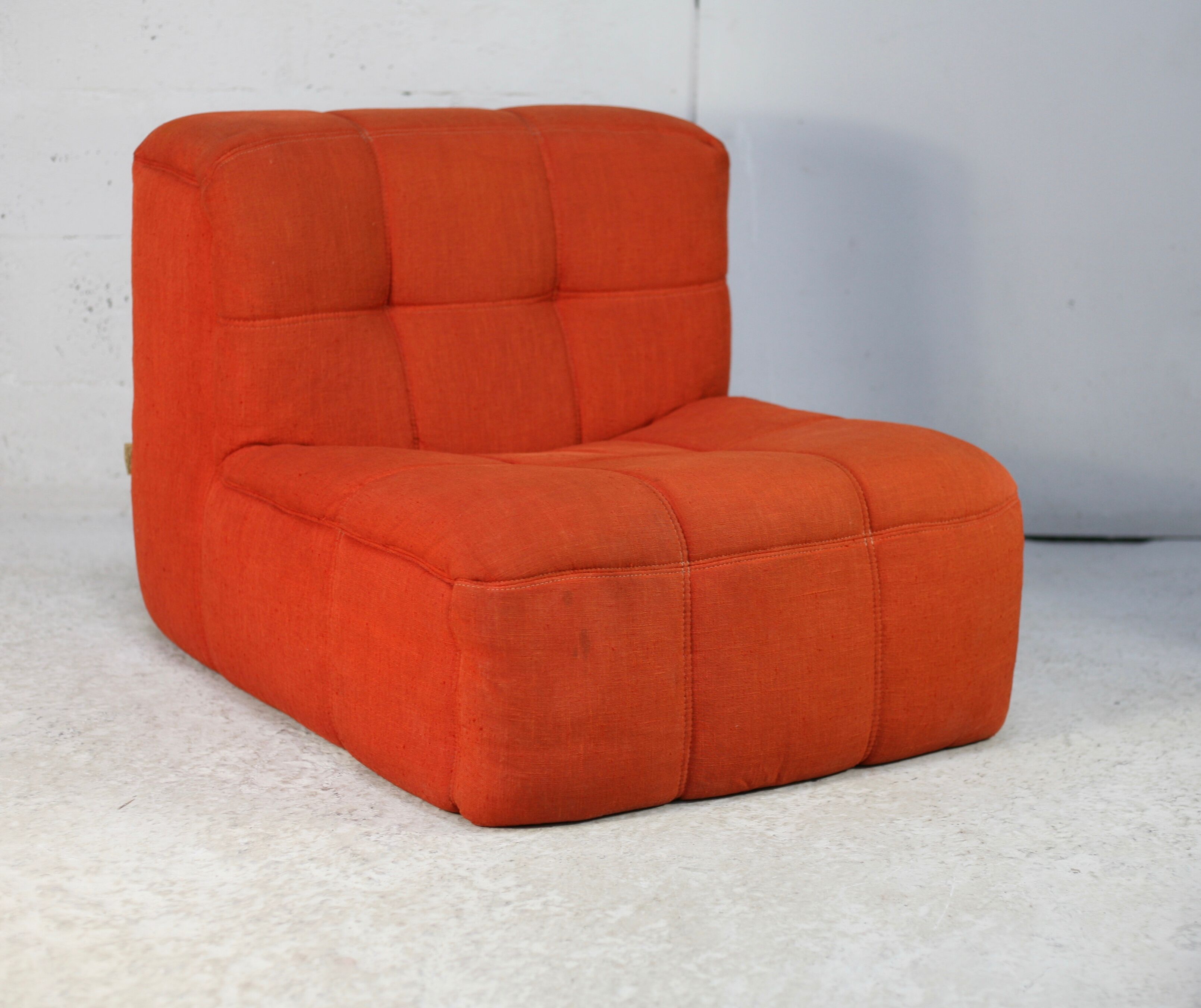 Chauffeuse by Michel Ducaroy, model Kimba, Roset, France, circa 1975