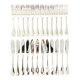 Christofle cluny 12 fish cutlery (24 pieces) near new condition