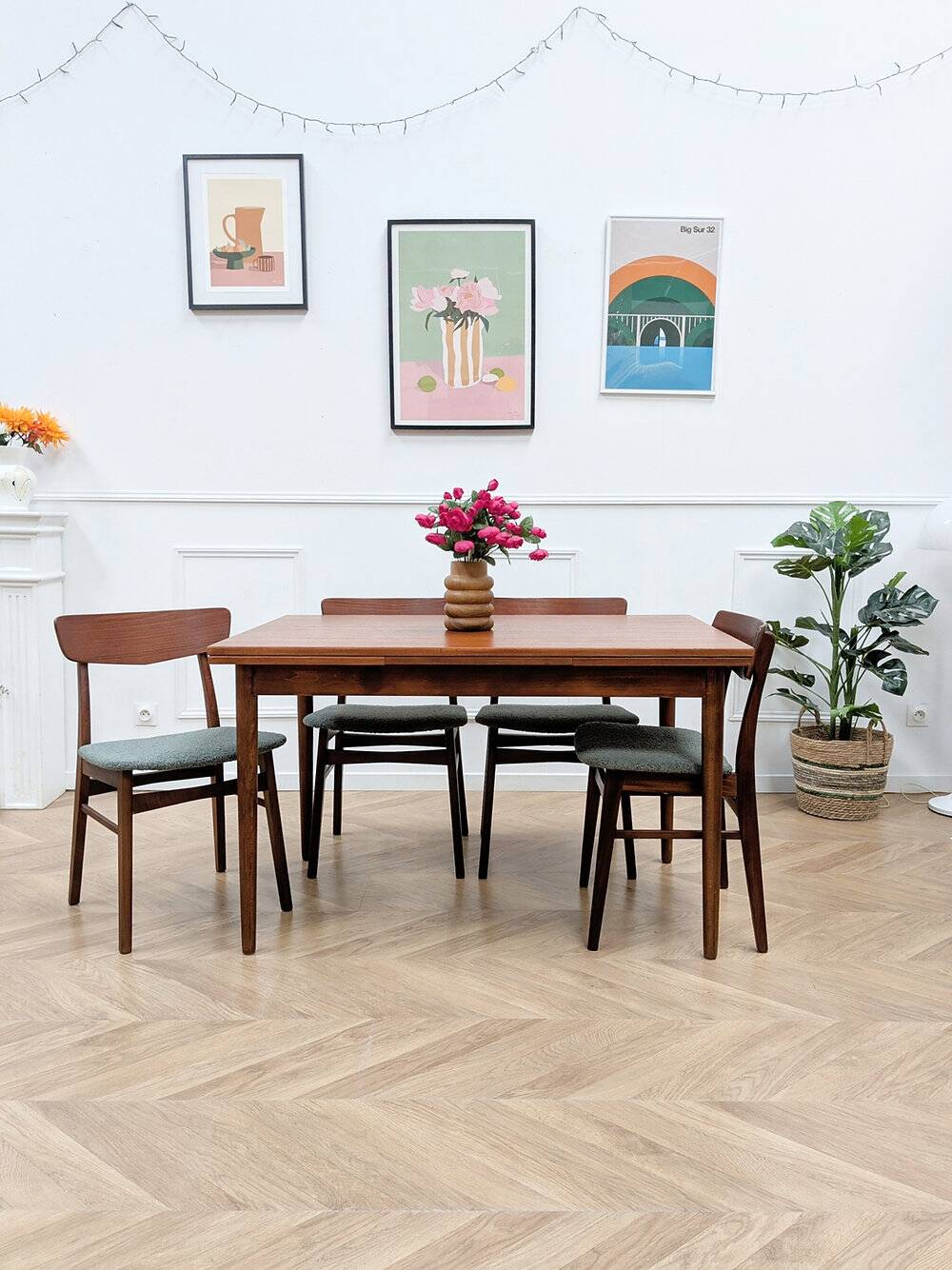 Scandinavian dining table by Farstrup