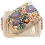 Porcelain butter dish