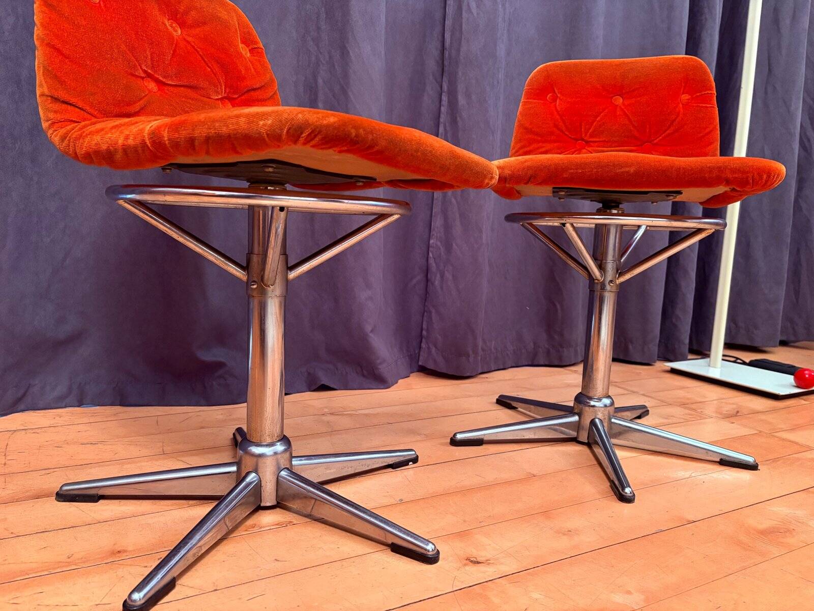Swivel chairs, 1960s, set of 2