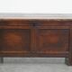 Antique 17th-century English oak chest