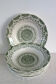 7 assiettes creuses en faïence Fine Ware