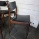 6 vintage rosewood chairs from the 60s