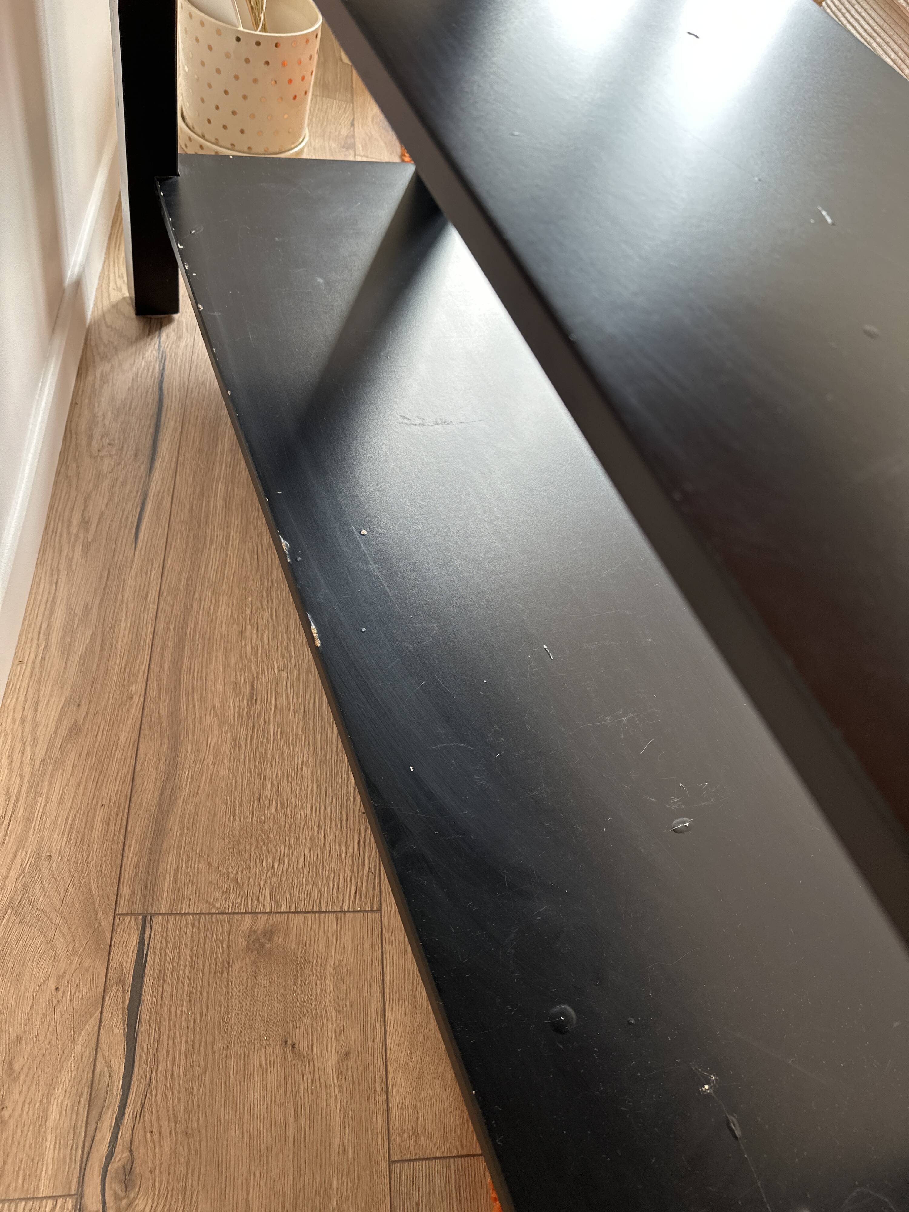 Meuble salon noir vintage