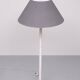 White Leather Floor lamp by Star Leuchten Germany 1970s