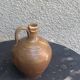 Carafe, jug, gargoulette in glazed stoneware, made in France, vintage