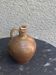 Carafe, jug, gargoulette in glazed stoneware, made in France, vintage