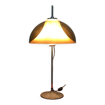 Lampe sur pied en métal et plastique par Gino Sarfatti pour Gepo, années 1970