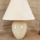 Ceramic lamp base, 2M fabric cable
