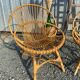Paire de fauteuil en rotin