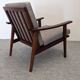 Scandinavian style armchair in teak, Eastern Europe around 1950.