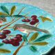 Assiettes en majolique de Sarreguemines