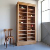 Meuble à casiers en chêne