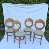 Ensemble de 4 chaises mouette Baumann