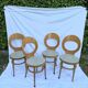 Ensemble de 4 chaises mouette Baumann