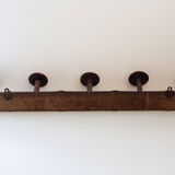 Wooden hook 5 hooks imitation bamboo