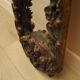Mirror in a wooden frame, Italian design, 1960s, production: Italy