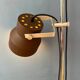 Mid-century Space Age brown Anvia floor lamp