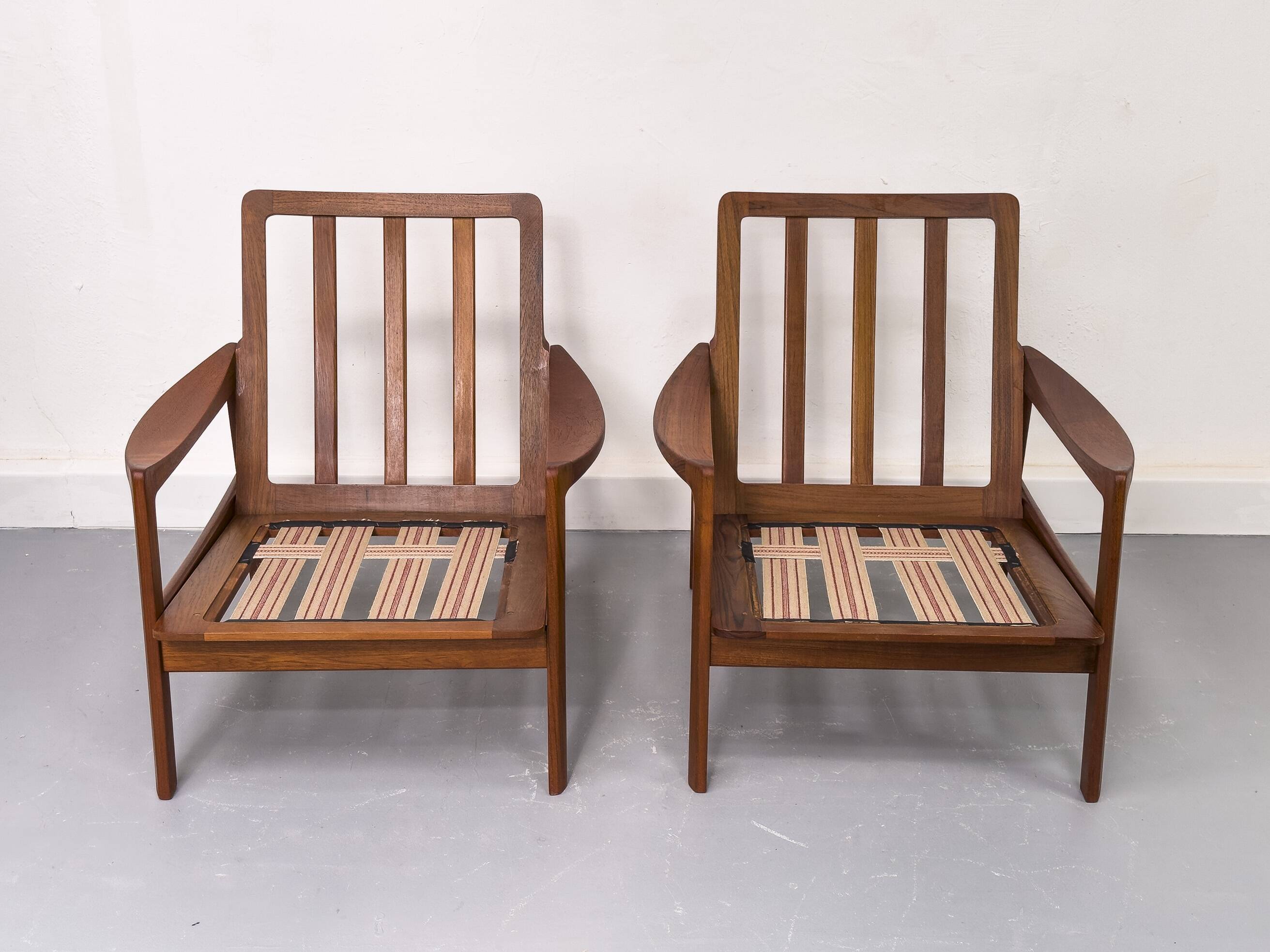Fauteuils de Tove & Edvard Kindt Larsen pour Gustav Bahus