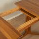 Glostrup dining table, 1980s, solid teak, by Johs. Kristoffersen & Søn, with two extension leaves