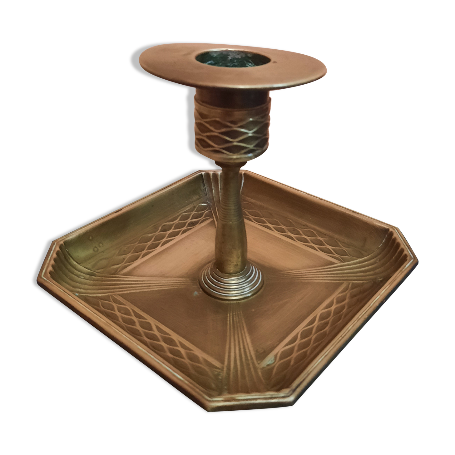 Art Deco candle holder