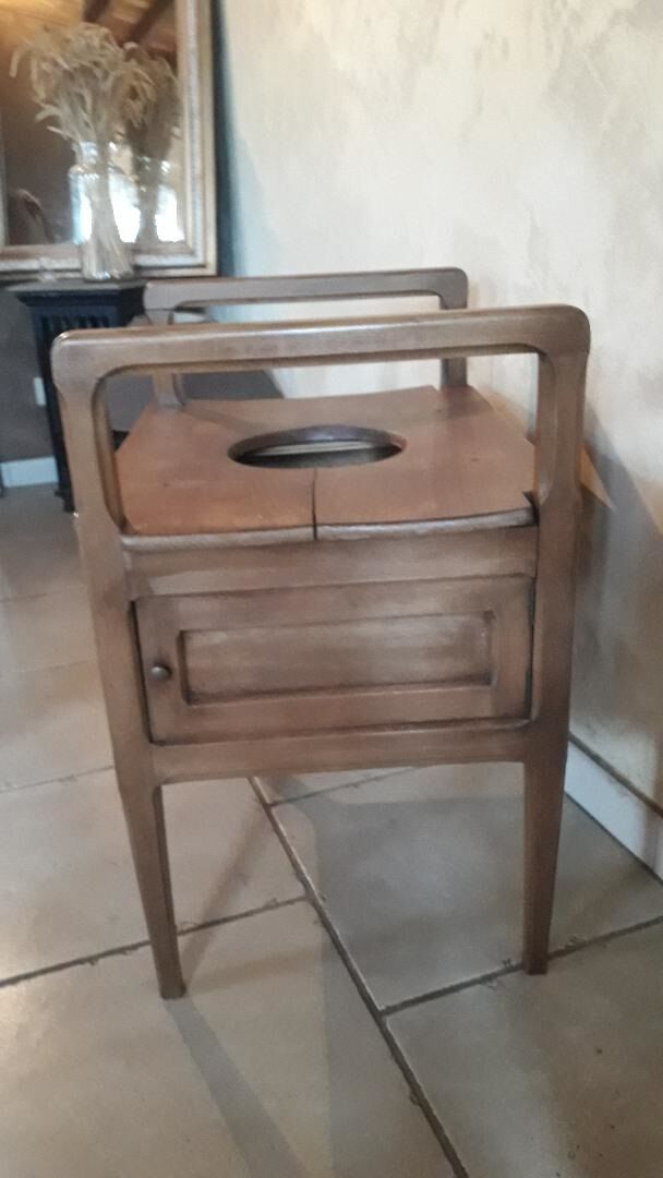 Bench chest gilded oak