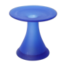 Blue glass feeder