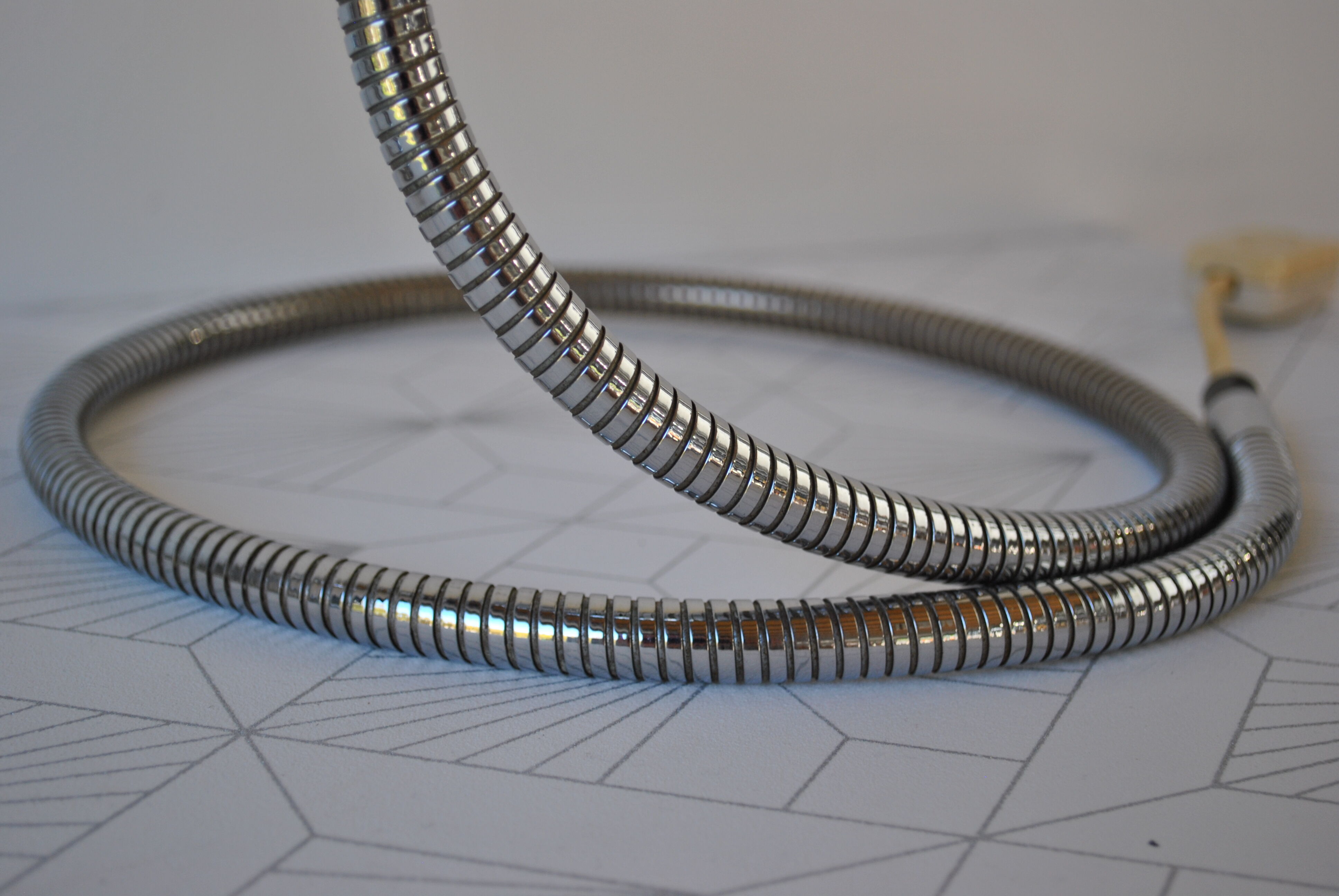 Snake model lamps pair by Gepo ,1970