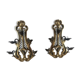 Pair regency sconces