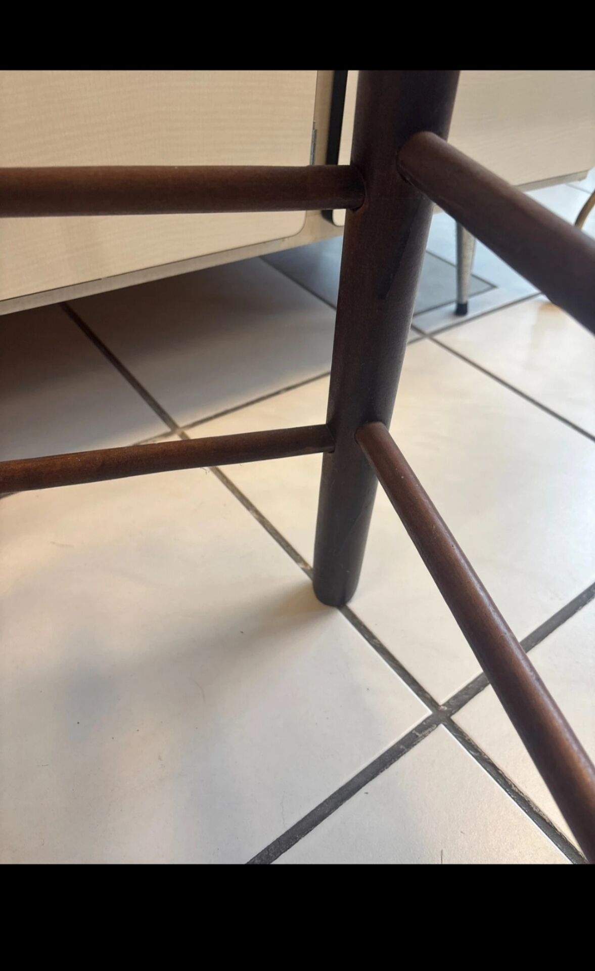 Old large stool