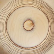 Set of birch wood plates by Eero Saarinen for Keuruu 60s
