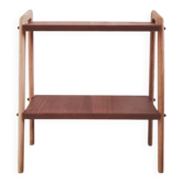 Renovated vintage Scandinavian modernist shelf, 1960s.