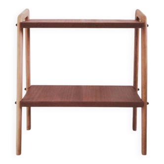 Renovated vintage Scandinavian style modernist shelf, 1960s.