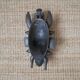 Vintage African Art wooden wall mask handcrafted tribal ethnic decorative object