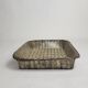 Silver metal basket