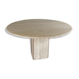 Table Roche Bobois Dolmen en travertin