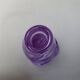 Sèvres crystal lamp signed Torsade purple foot