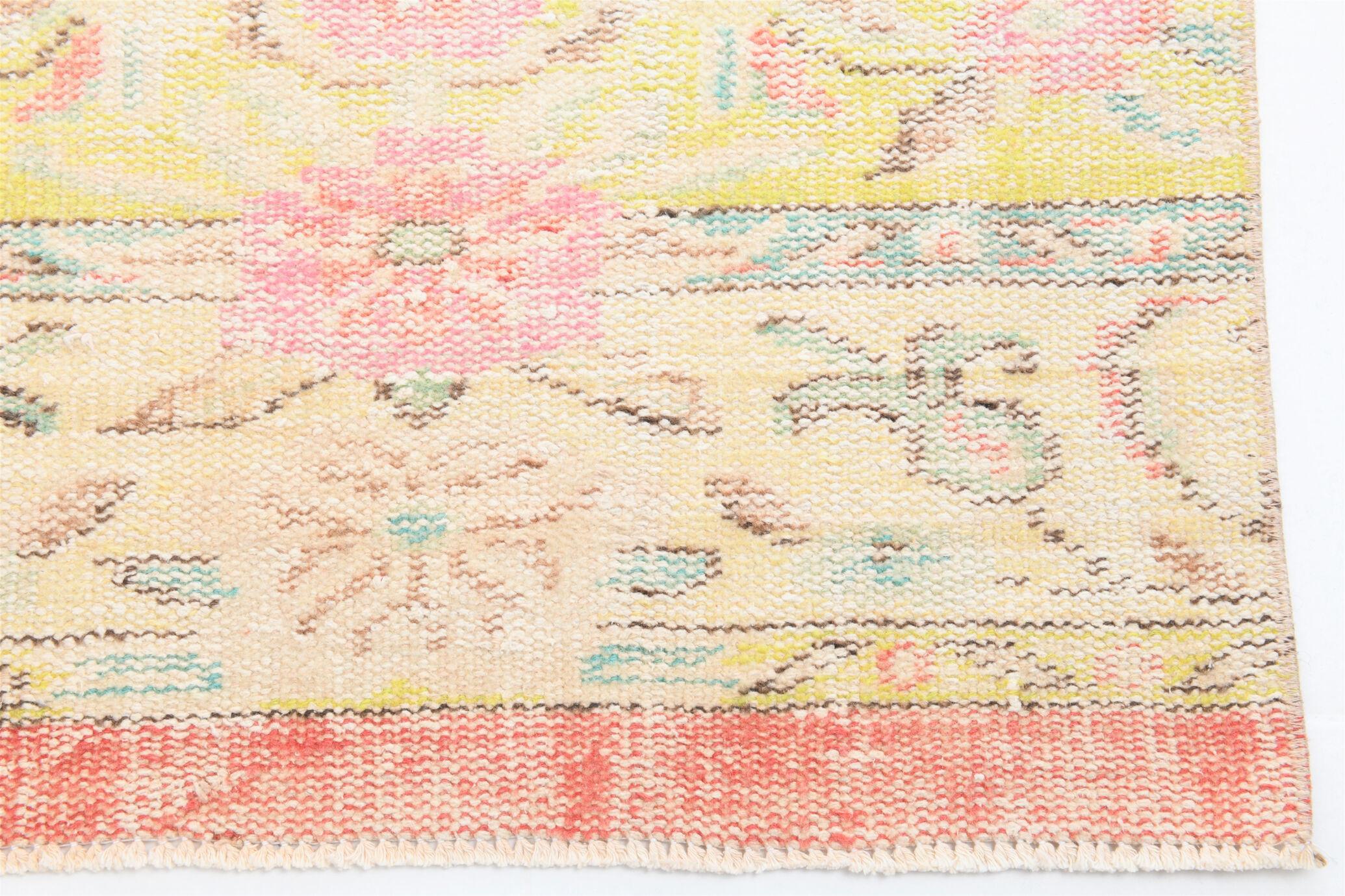Southwestern vintage runner rug 297x75cm