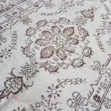 Beige Anatolian Oushak Rug sku v766