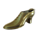 70s brass shoe ashtray