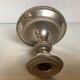 Alloy Silver Metal Candlestick