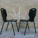 Pair of vintage german pagholz chairs from mid-XX