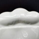 6 Assiettes à asperges en porcelaine de Limoges