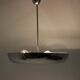 Functionalist Chrome Pendant UFO by Josef Hurka for Napako, 1930s