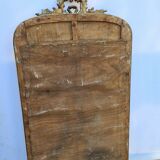 Louis XVI style gold mirror 74x128cm