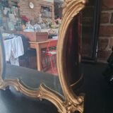 Antique gilded mirror