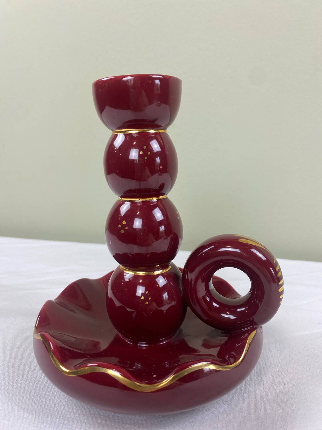 Ceramic candle holder